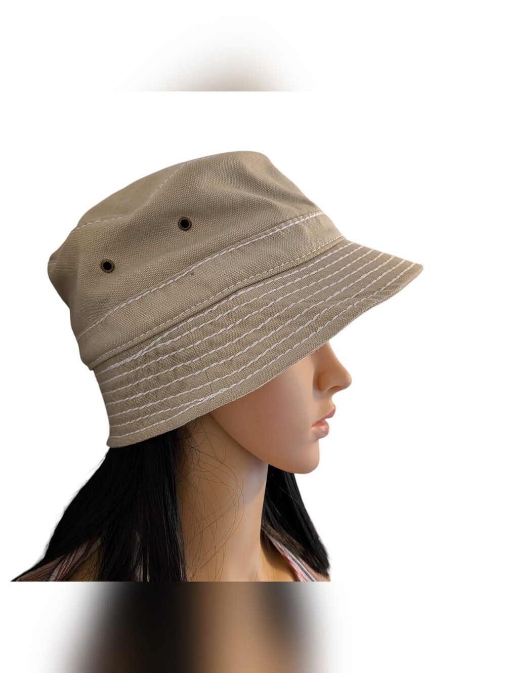 Pistil Tan Khaki Bucket Hat